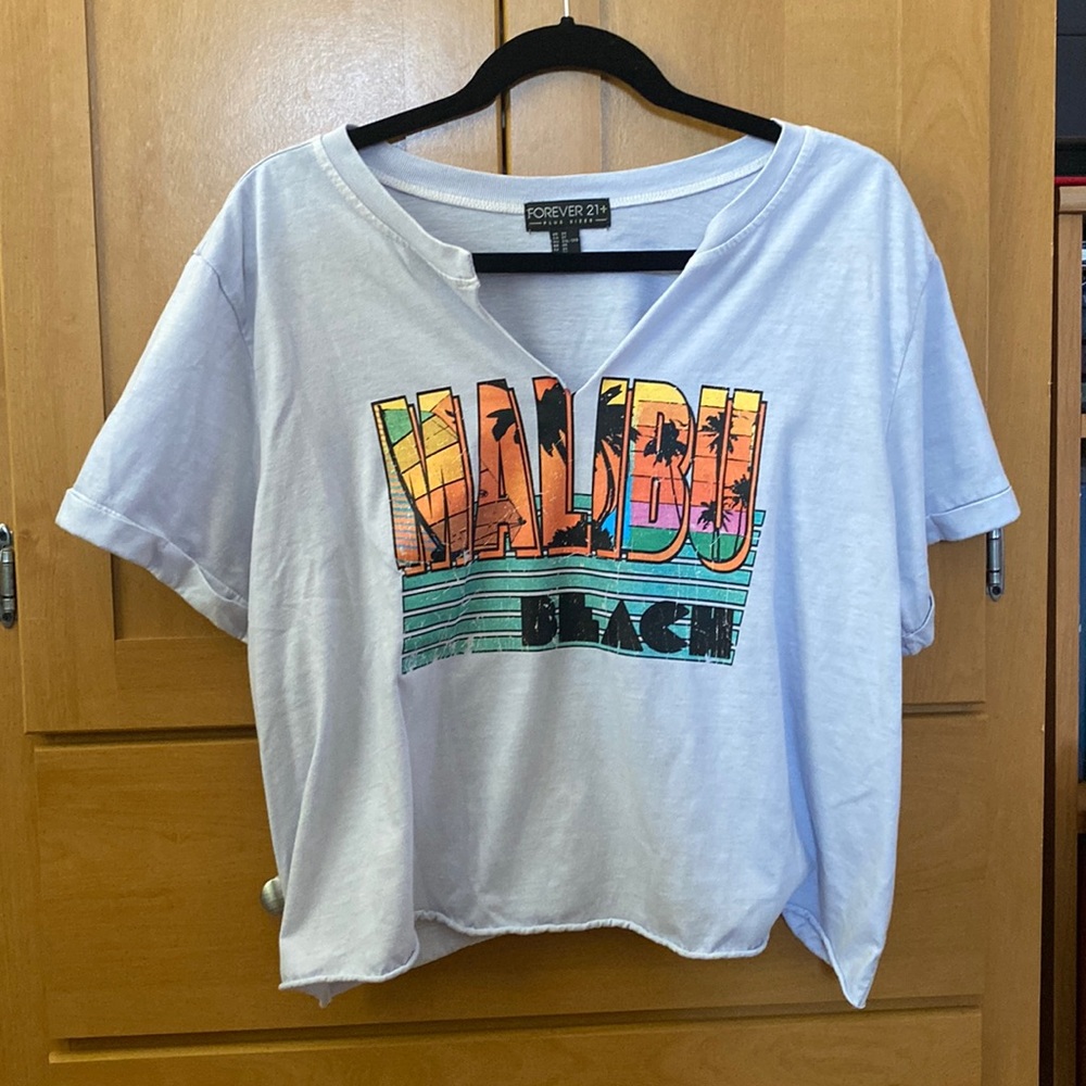 Cropped t-shirt